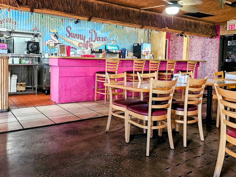 Sunny Daze Café interior